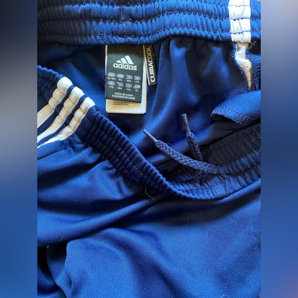 Adidas vintage Climacool Condivo 14 Soccer Pants-Cobalt/White - Picture 5 of 5